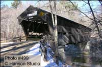 Sandwich, NH - Durgin Bridge - Winter